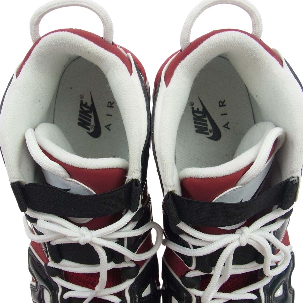 NIKE ナイキ 17年製 921948-600 AIR MORE UPTEMPO 96 エア モアアップテンポ "フープパック バーシティ レッド スニーカー レッド系 28cm【中古】