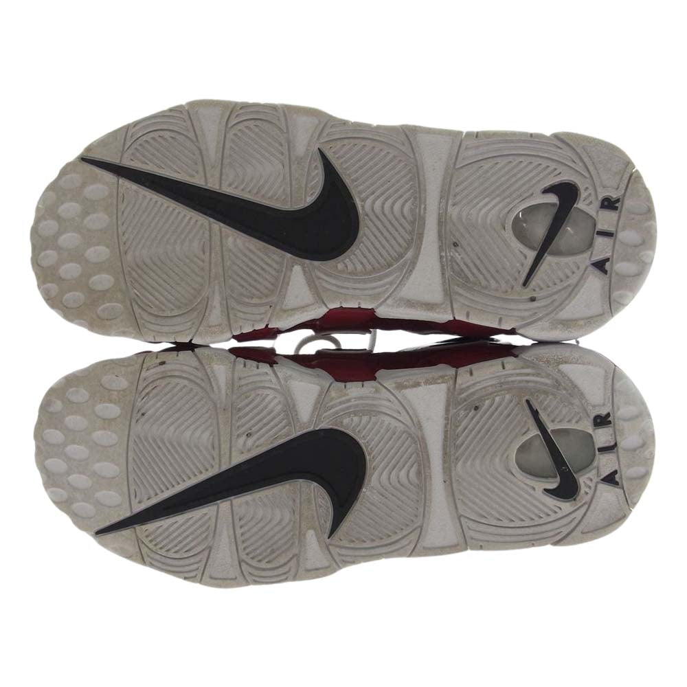 NIKE ナイキ 17年製 921948-600 AIR MORE UPTEMPO 96 エア モアアップテンポ "フープパック バーシティ レッド スニーカー レッド系 28cm【中古】