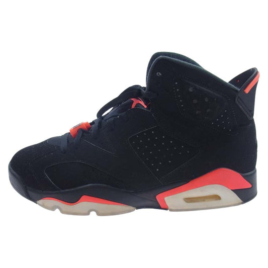 NIKE ナイキ 384664-060 AIR JORDAN 6 RETRO エア ジョーダン 6 レトロ ウィート ゴールデン ハーベスト スニーカー ブラック系 28cm【中古】