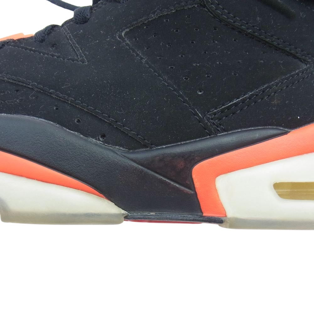 NIKE ナイキ 384664-060 AIR JORDAN 6 RETRO エア ジョーダン 6 レトロ ウィート ゴールデン ハーベスト スニーカー ブラック系 28cm【中古】