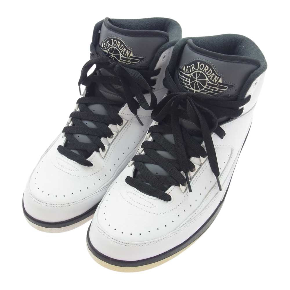 NIKE ナイキ 834272-103 AIR JORDAN 2 RETRO エア ジョーダン 2 レトロ ウィング イット スニーカー ホワイト系 ブラック系 28cm【中古】