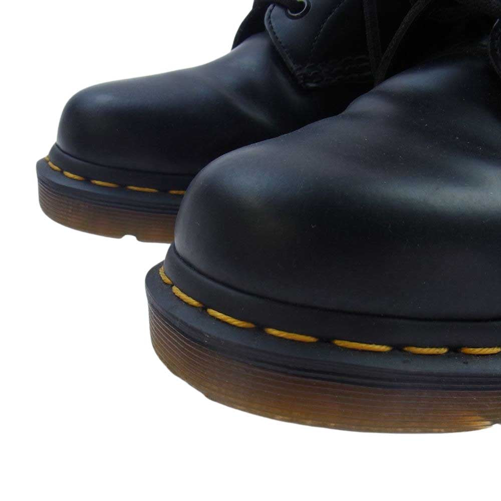 Dr.Martens ドクターマーチン 1460 8ホール レースアップ ブーツ レザー ブラック系 UK9【中古】
