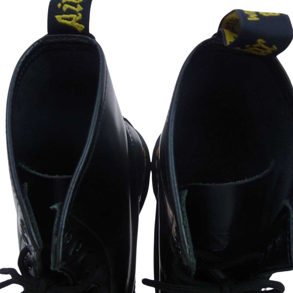Dr.Martens ドクターマーチン 1460 8ホール レースアップ ブーツ レザー ブラック系 UK9【中古】