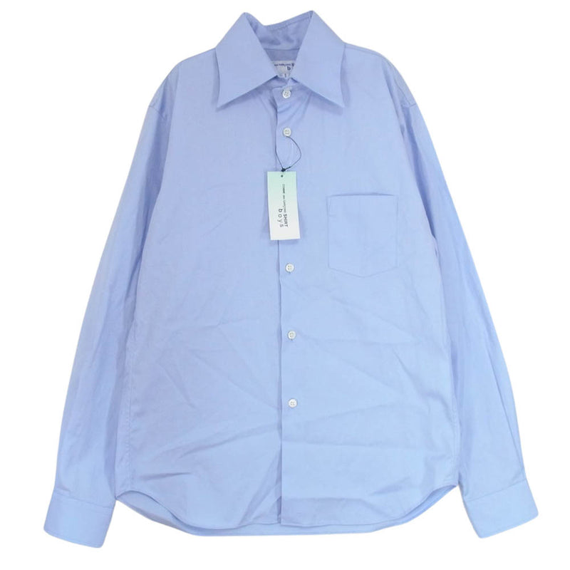 COMME des GARCONS コムデギャルソン S25912 A SHIRT BOYS シャツ ボーイズ 長袖 シャツ ライトブルー系 S【中古】