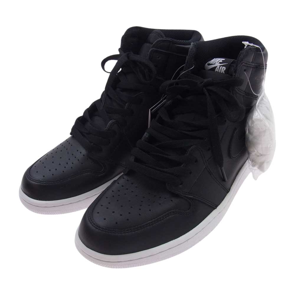 NIKE AIR JORDAN ナイキ ジョーダン 555088-006 1 Retro High AJ1 CYBER MONDAY レトロ ハイ サイバー マンデー スニーカー ブラック系 27.5cm【極上美品】【中古】