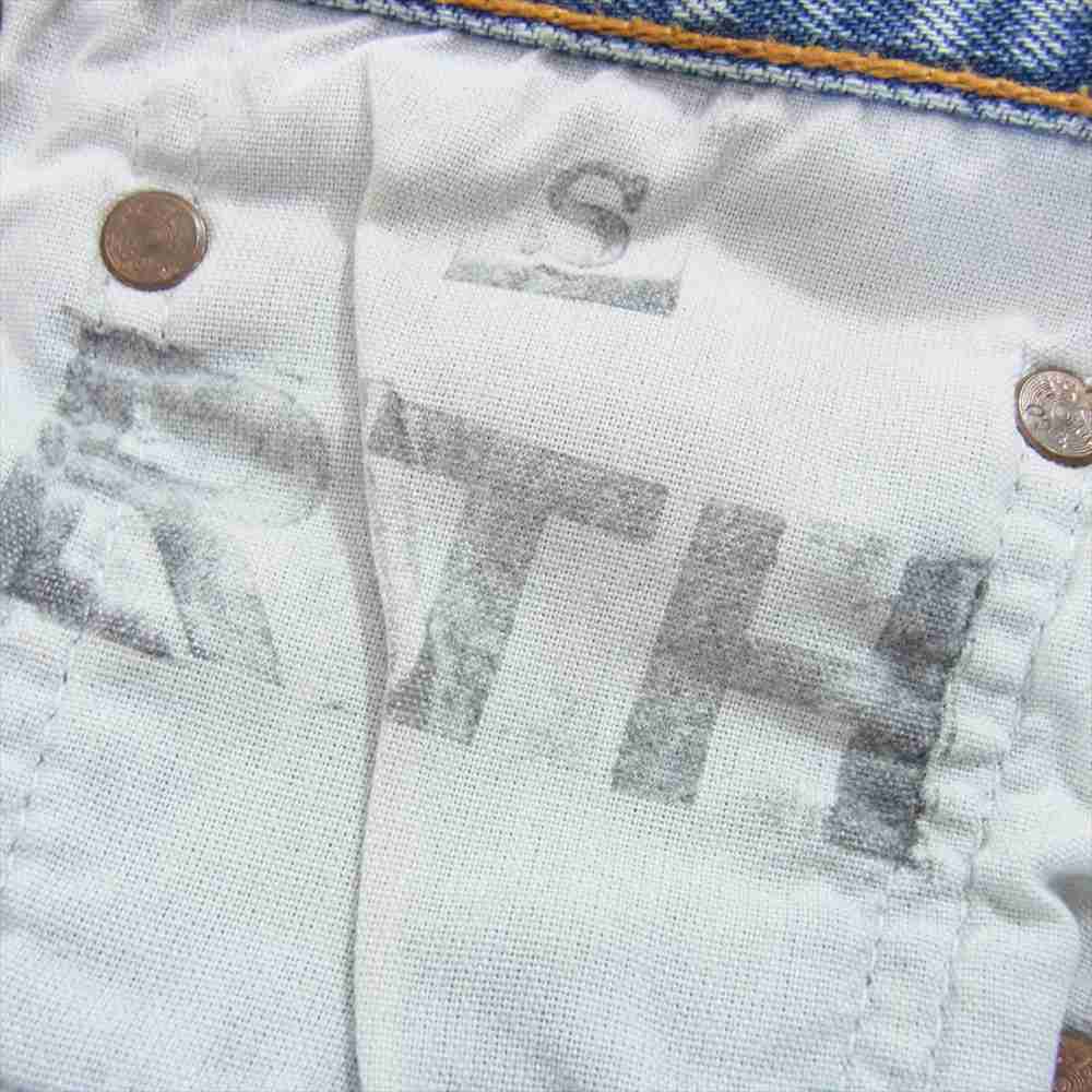 アールティーエイチ Levi'sリメイク 501 リーバイス SLOUCH Denim Pants デニム パンツ インディゴブルー系 S【中古】
