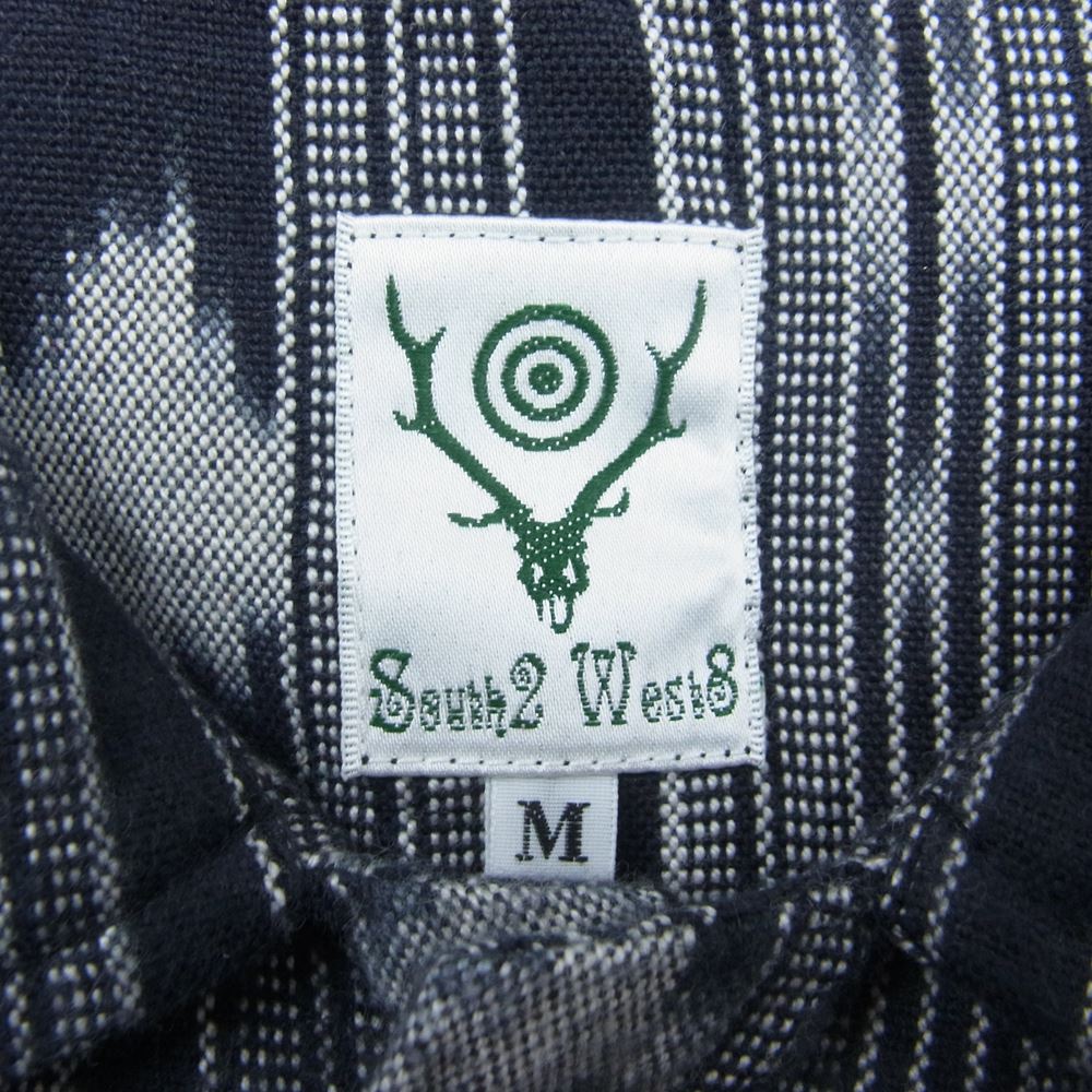 South2 West8 FK884 Hunting Shirt ハンティング シャツ 長袖 ダークグレー系 M【中古】
