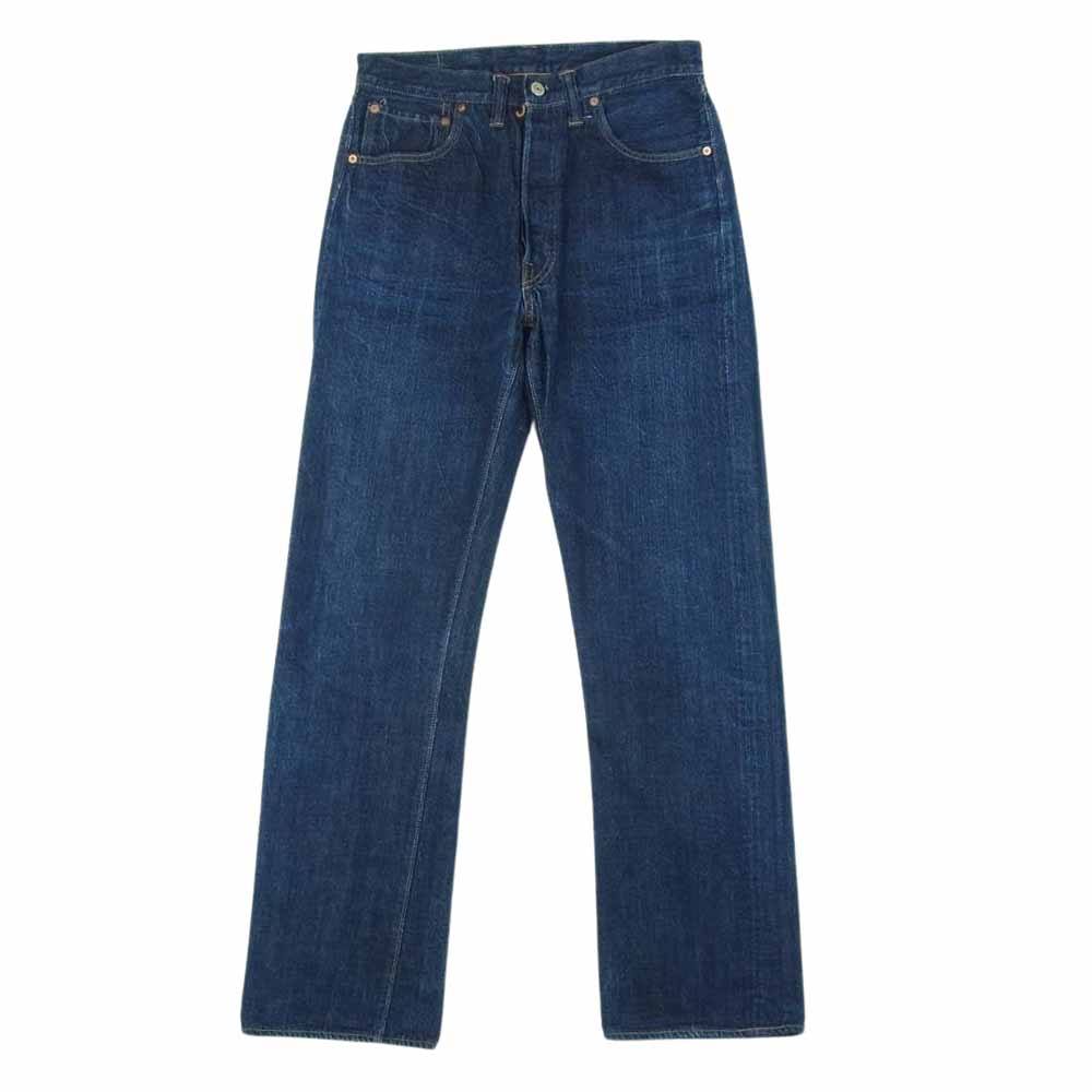 WAREHOUSE ウエアハウス 1001xx 25周年モデル デニム パンツ ジーンズ コットン 日本製 インディゴブルー系 W30 L32【中古】