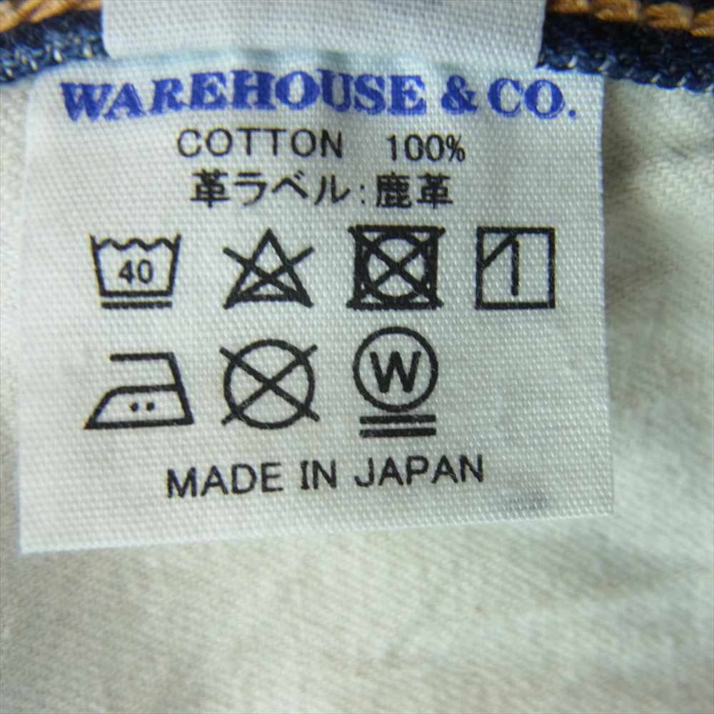 WAREHOUSE ウエアハウス 1001xx 25周年モデル デニム パンツ ジーンズ コットン 日本製 インディゴブルー系 W30 L32【中古】