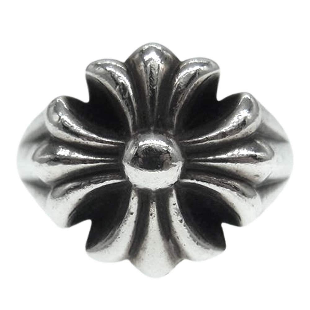 CHROME HEARTS クロムハーツ（原本無） カットアウト CHプラス スモール リング シルバー系 6.5号【中古】