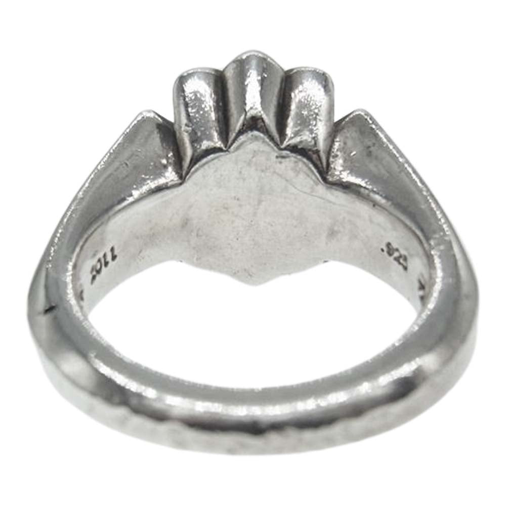 CHROME HEARTS クロムハーツ（原本無） カットアウト CHプラス スモール リング シルバー系 6.5号【中古】