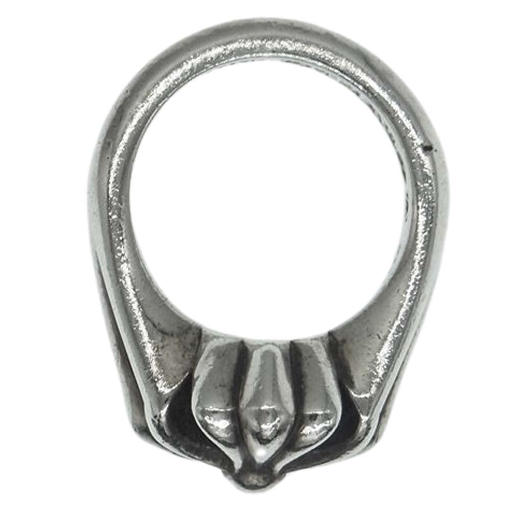 CHROME HEARTS クロムハーツ（原本無） カットアウト CHプラス スモール リング シルバー系 6.5号【中古】