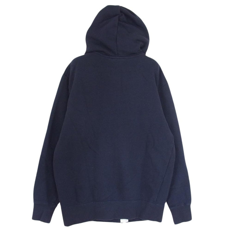 THE NORTH FACE ノースフェイス NT62130　 SWEAT FULLZIP HOODIE スウェット フルジップ フーディー パーカー ネイビー系 M【中古】