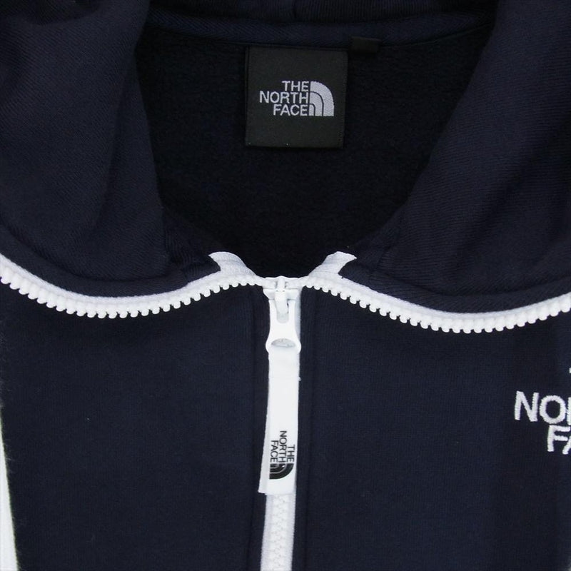 THE NORTH FACE ノースフェイス NT62130　 SWEAT FULLZIP HOODIE スウェット フルジップ フーディー パーカー ネイビー系 M【中古】