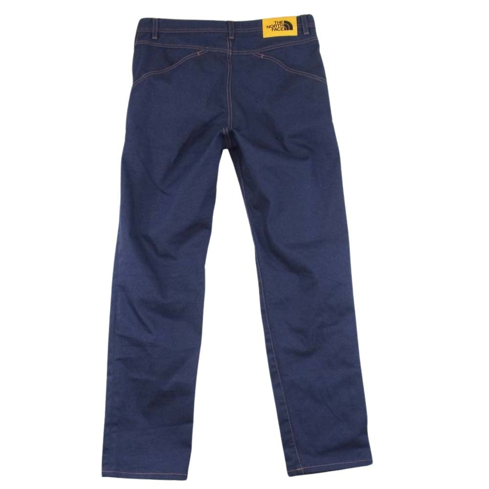 THE NORTH FACE ノースフェイス NB32204 DENIM CLIMBING STRAIGHT PANTS デニム クライミング ストレート パンツ インディゴブルー系 M【中古】