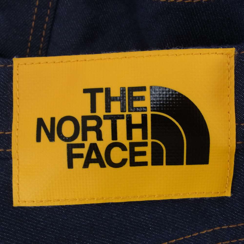 THE NORTH FACE ノースフェイス NB32204 DENIM CLIMBING STRAIGHT PANTS デニム クライミング ストレート パンツ インディゴブルー系 M【中古】