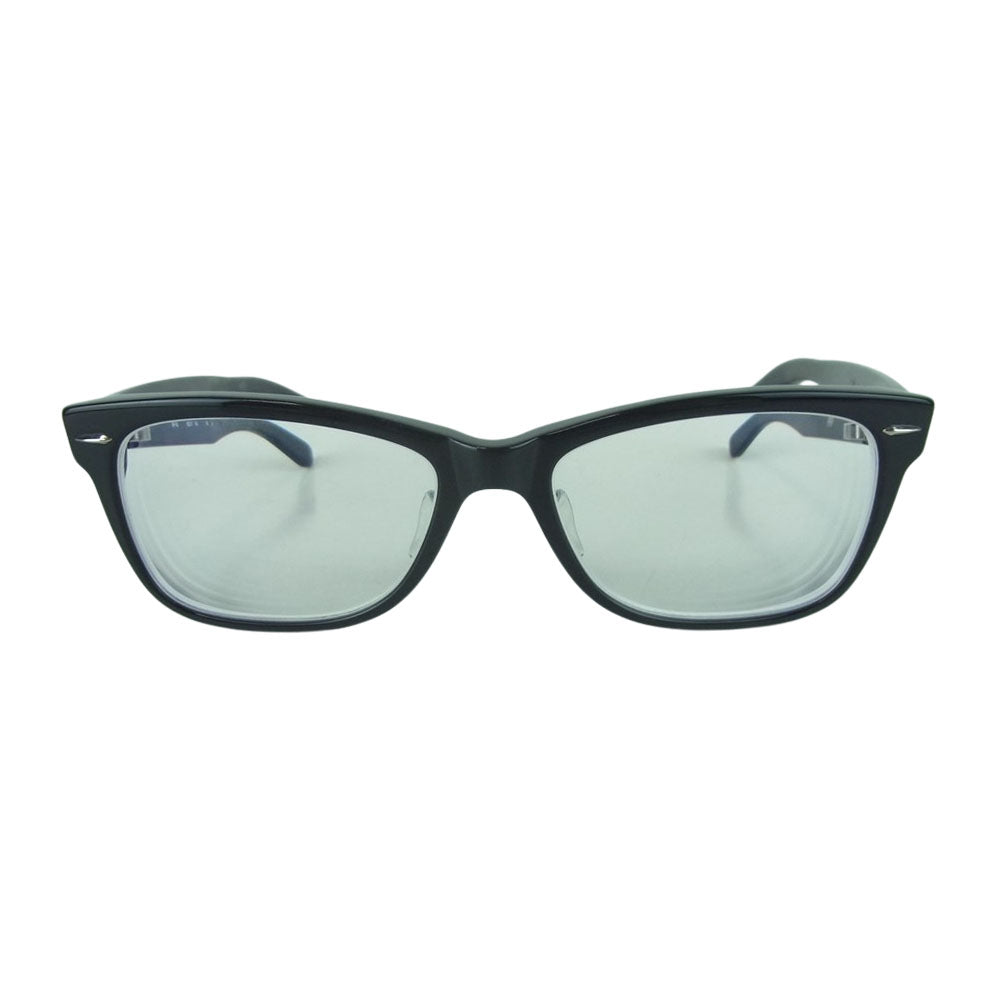 フォーナインズ NP-62 度入り 眼鏡 メガネ アイウェア 日本製 ブラック系 53□17 140【中古】
