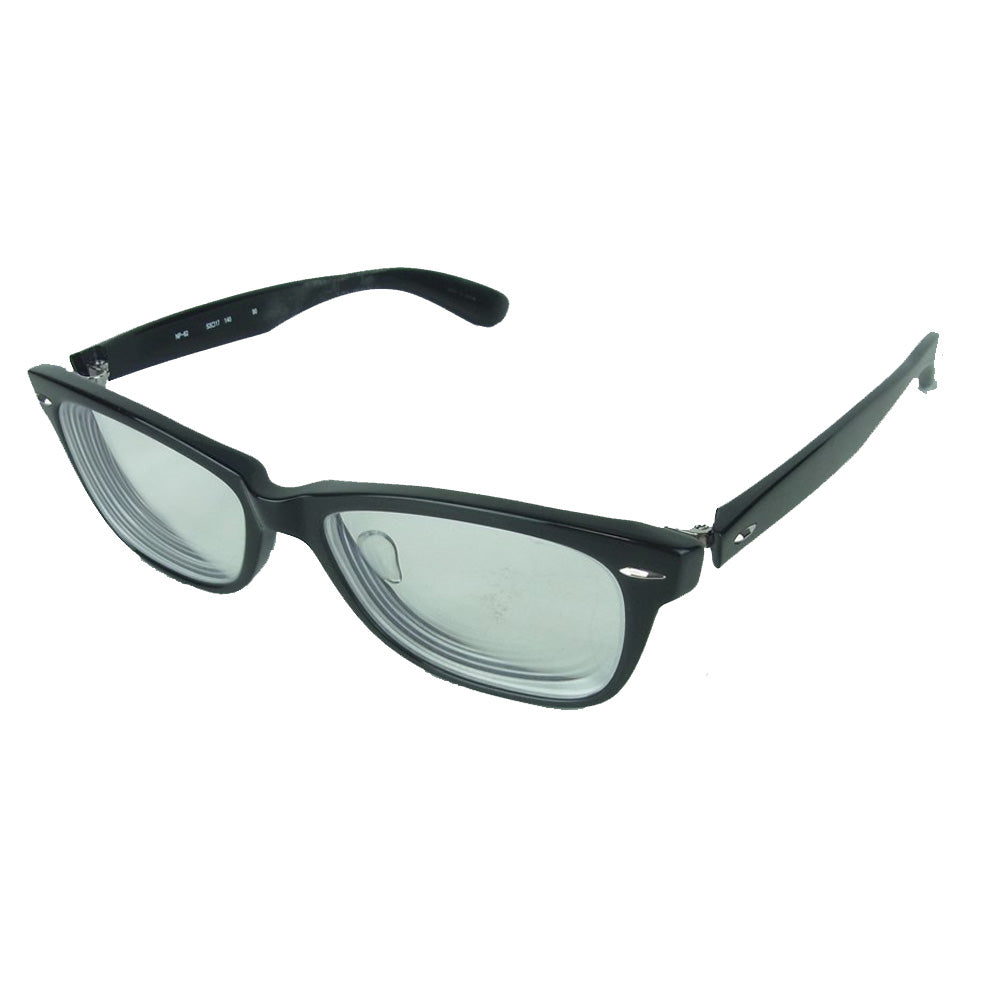 フォーナインズ NP-62 度入り 眼鏡 メガネ アイウェア 日本製 ブラック系 53□17 140【中古】