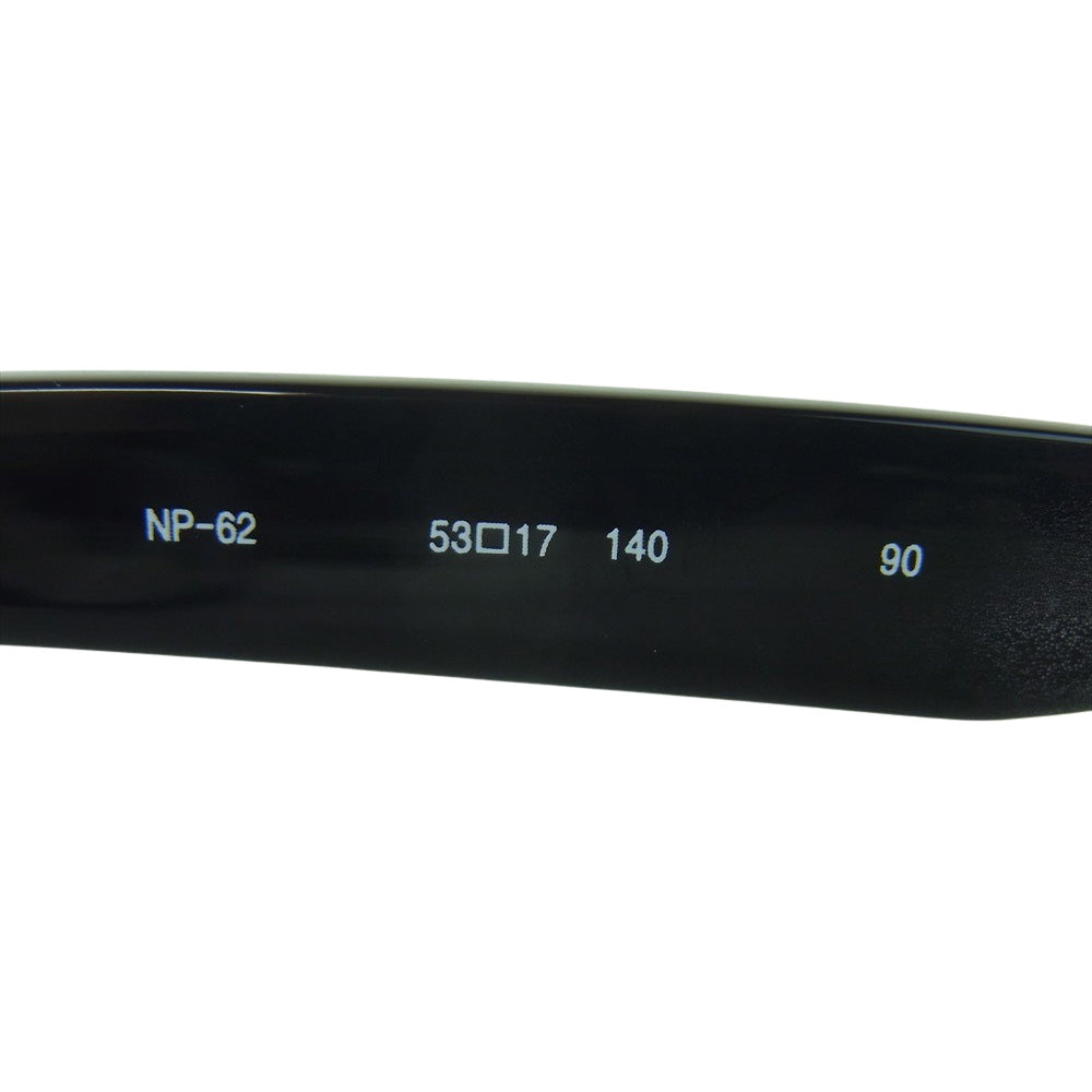 フォーナインズ NP-62 度入り 眼鏡 メガネ アイウェア 日本製 ブラック系 53□17 140【中古】