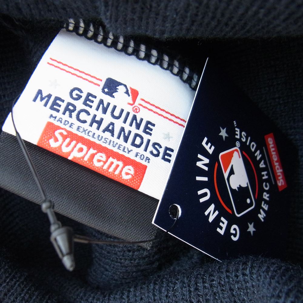 Supreme シュプリーム 21AW New York Yankees New Era Box Logo Benie ニューエラ ヤンキース ランダム ロゴ ビーニー ニットキャップ ブラック系【新古品】【未使用】【中古】