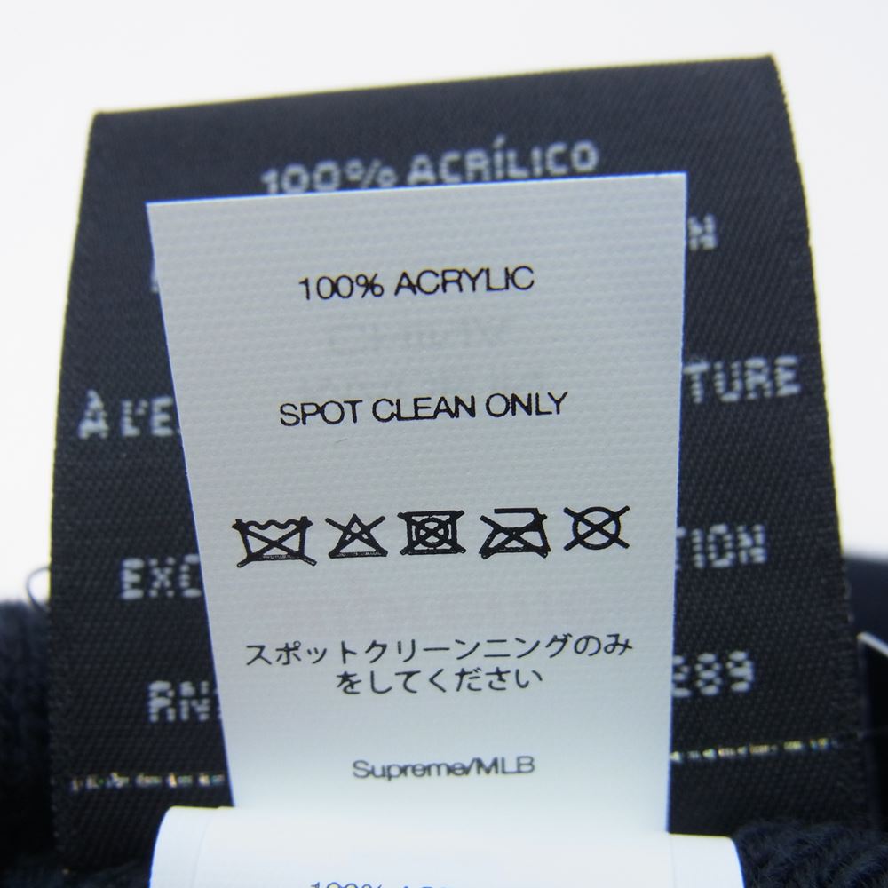 Supreme シュプリーム 21AW New York Yankees New Era Box Logo Benie ニューエラ ヤンキース ランダム ロゴ ビーニー ニットキャップ ブラック系【新古品】【未使用】【中古】