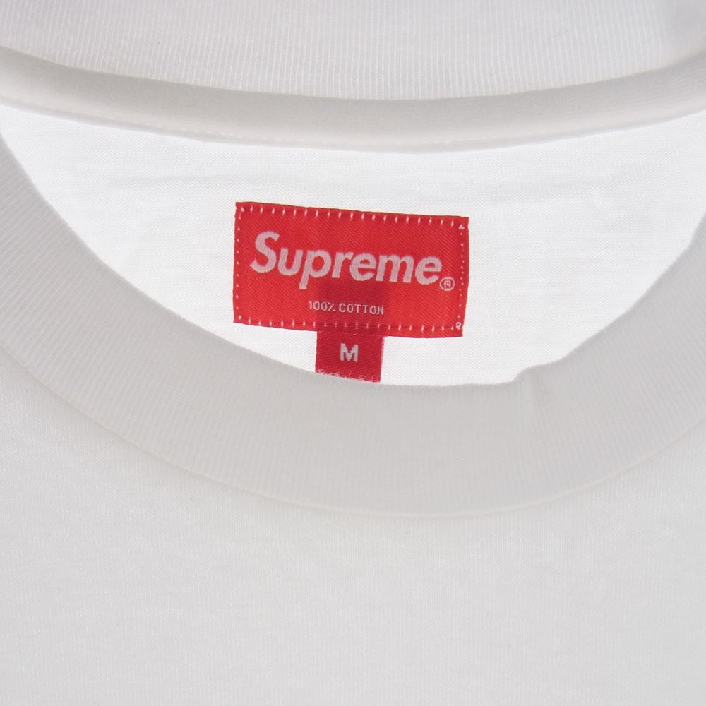 Supreme シュプリーム 18AW First & Best Tee ロゴ 半袖 Tシャツ ホワイト系 M【新古品】【未使用】【中古】