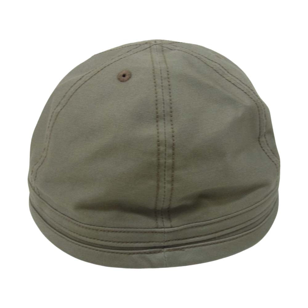 Nigel Cabourn ナイジェルケーボン 8046-00-66002-1-4 メカニックキャップ ワークキャップ カーキ系 L【新古品】【未使用】【中古】