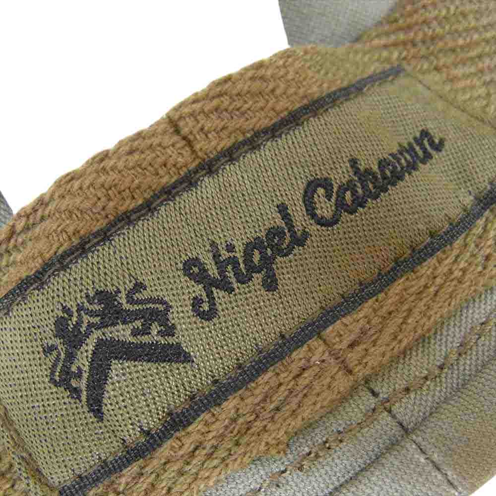 Nigel Cabourn ナイジェルケーボン 8046-00-66002-1-4 メカニックキャップ ワークキャップ カーキ系 L【新古品】【未使用】【中古】