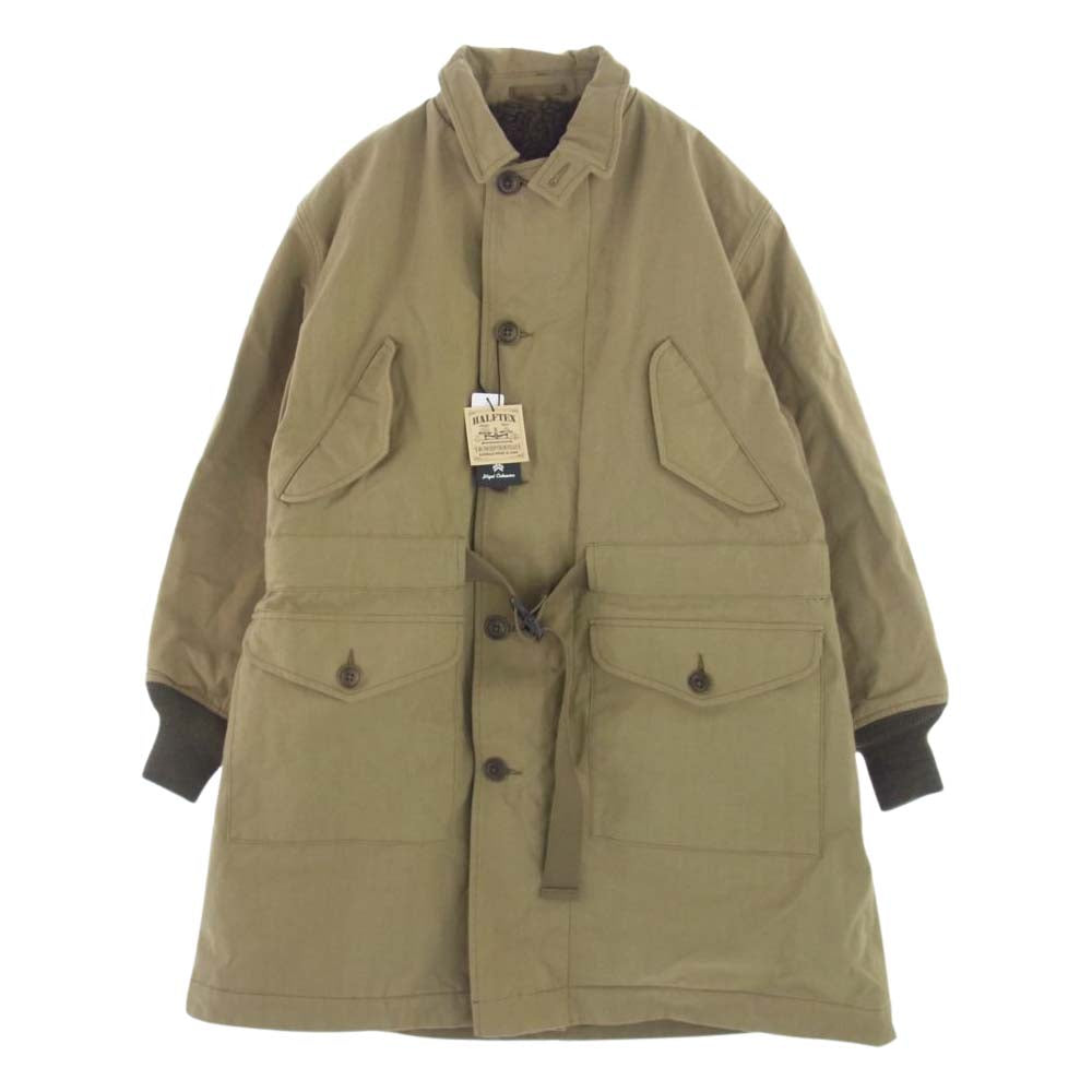 Nigel Cabourn ナイジェルケーボン 8045-00-00000-2-4 M-47 MODIFIED COAT 2WAY リバーシブル ミリタリー コート 48 カーキベージュ系 48【新古品】【未使用】【中古】