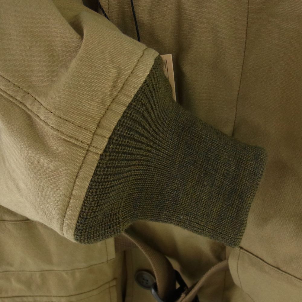 Nigel Cabourn ナイジェルケーボン 8045-00-00000-2-4 M-47 MODIFIED COAT 2WAY リバーシブル ミリタリー コート 48 カーキベージュ系 48【新古品】【未使用】【中古】
