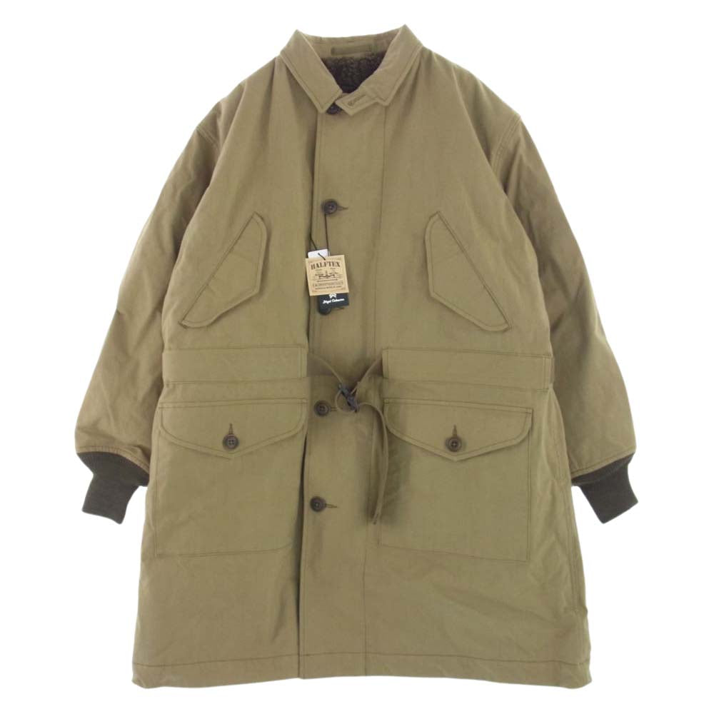 Nigel Cabourn ナイジェルケーボン 8045-00-00000-2-4 M-47 MODIFIED COAT 2WAY リバーシブル ミリタリー コート 50 カーキベージュ系 50【新古品】【未使用】【中古】