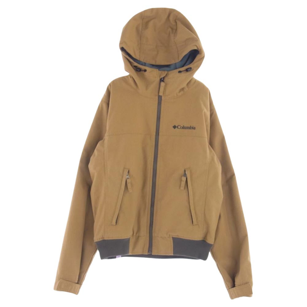 Columbia コロンビア ロマビスタ フーディー フリース ジャケット ライトブラウン系 XS【中古】