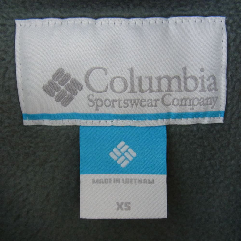 Columbia コロンビア ロマビスタ フーディー フリース ジャケット ライトブラウン系 XS【中古】