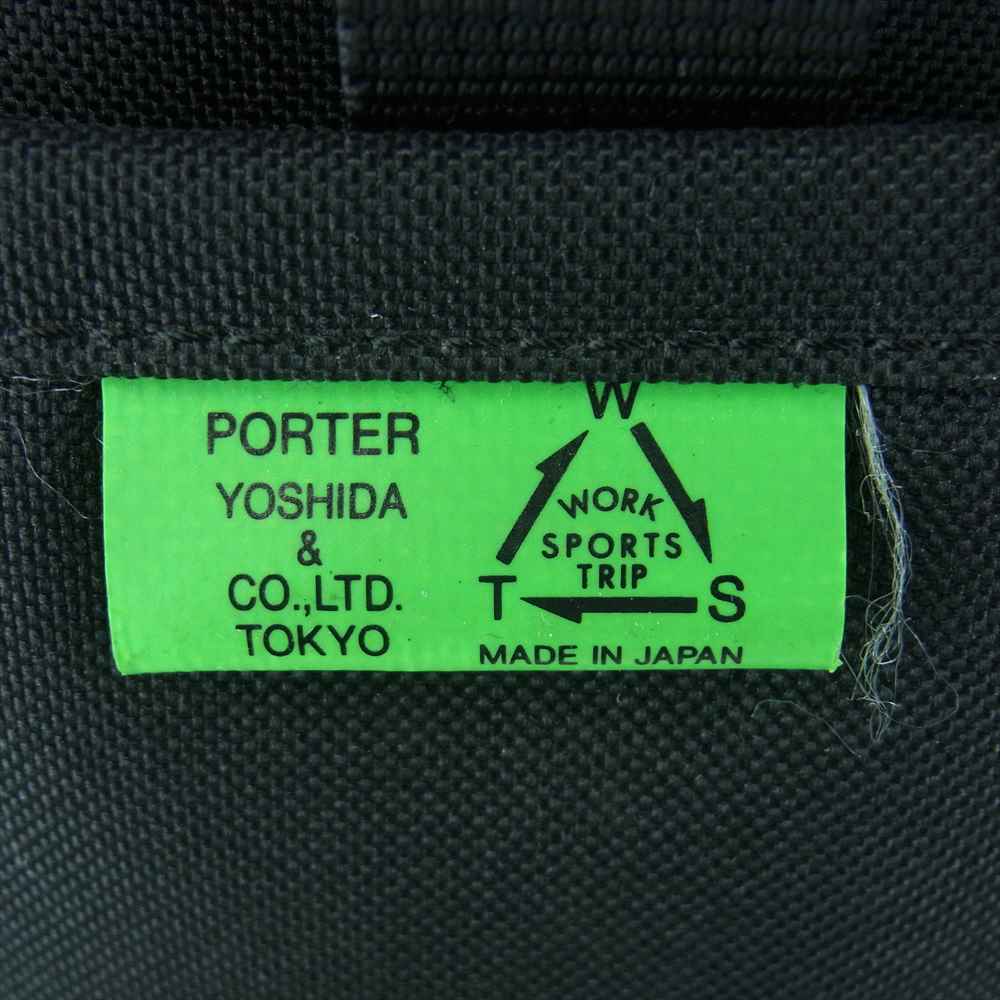 PORTER ポーター UNION ユニオン 2WAY トート リュック バックパック 日本製 ブラック系【中古】