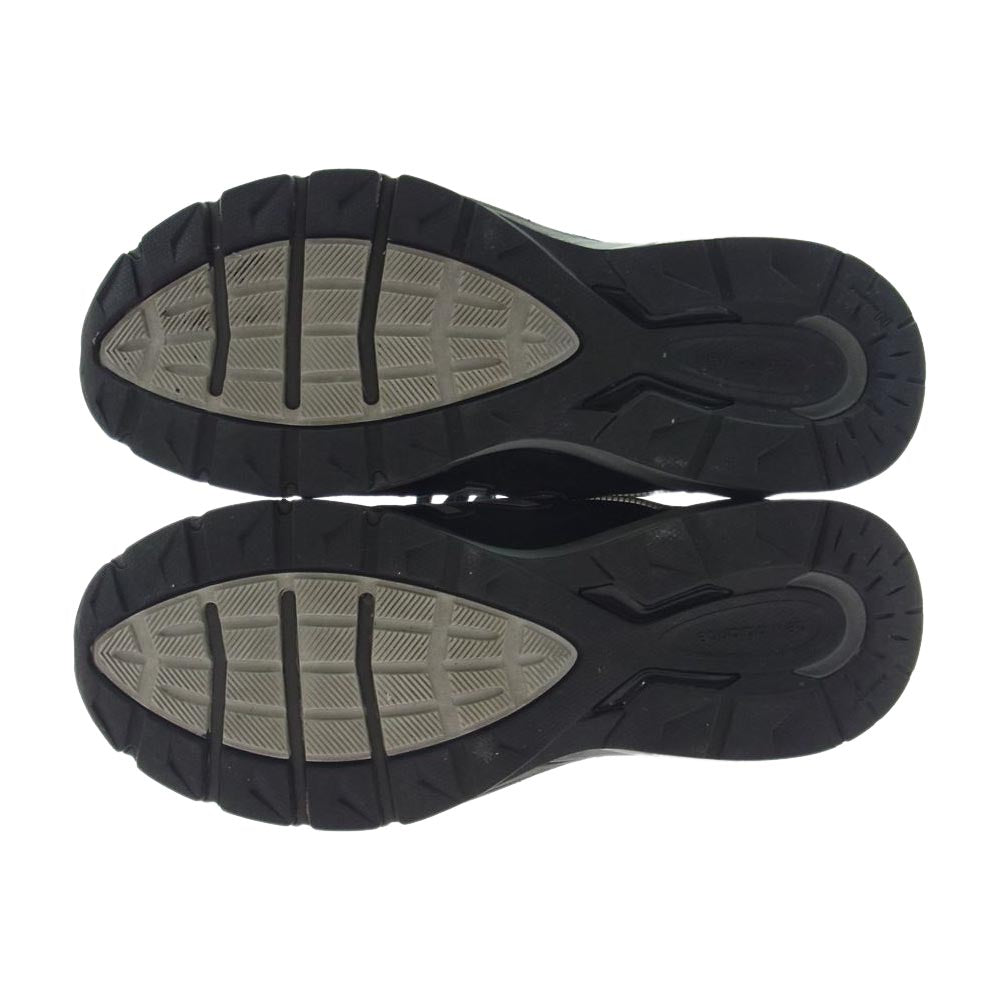NEW BALANCE ニューバランス M990BK5 スエード ローカットスニーカー ブラック系 27.5cm【中古】
