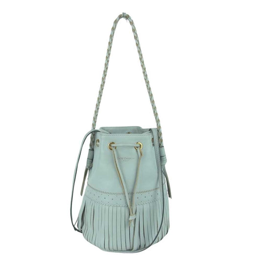 J&M Davidson ジェイアンドエムデヴィッドソン 1365 カーニバル M ショルダー バッグ POWDER GREY ライトグレー系【極上美品】【中古】