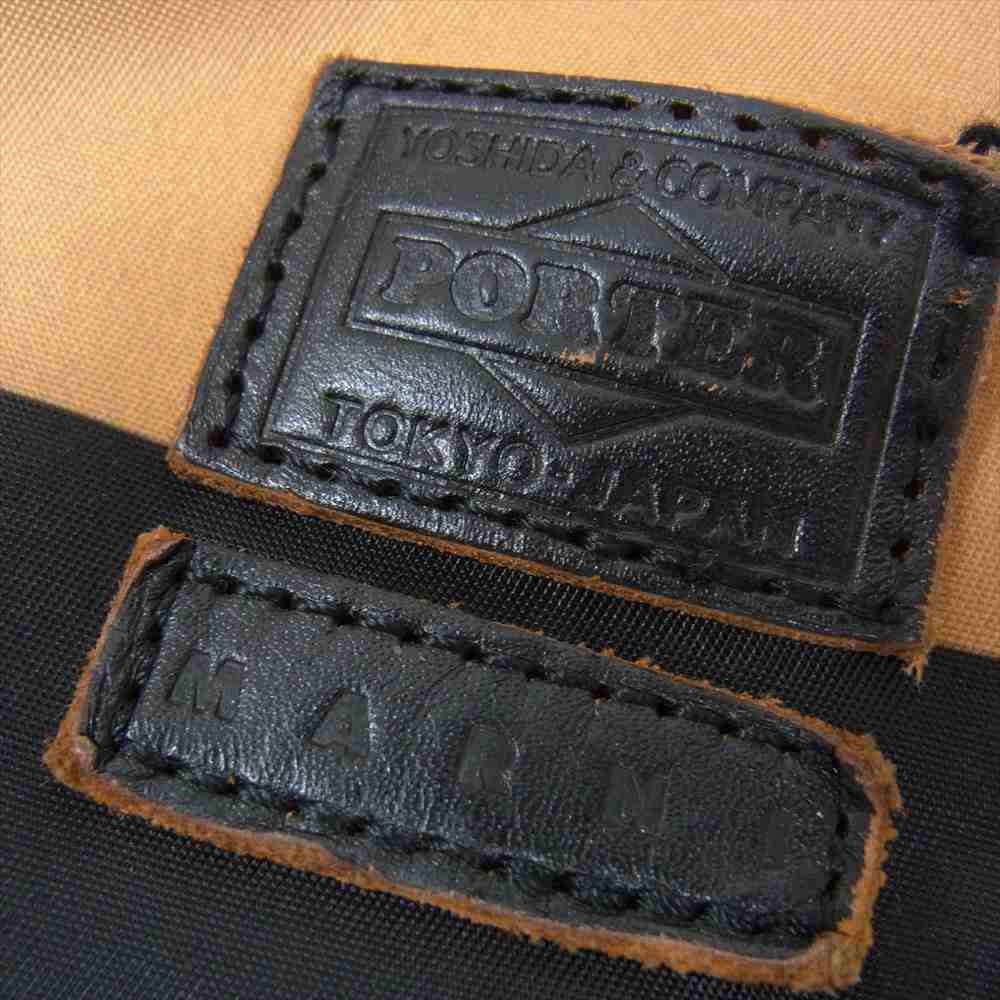 MARNI マルニ ポーター 2way ヘルメットバッグ ブラック系【中古】