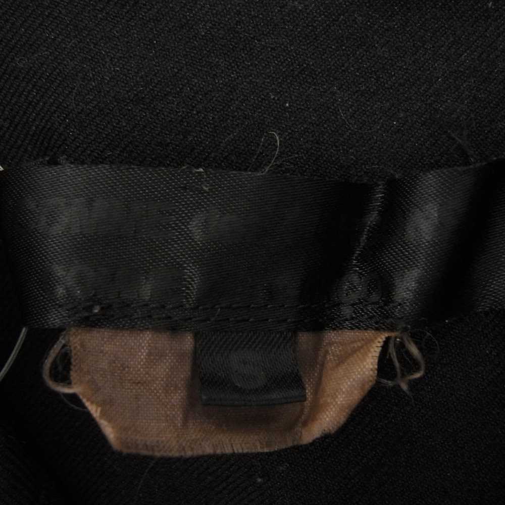 COMME des GARCONS コムデギャルソン AD2006 RS-O002  コムコム ポリ製品染め加工 プリーツ ギャザー シャツ ワンピース ブラック系 S【中古】