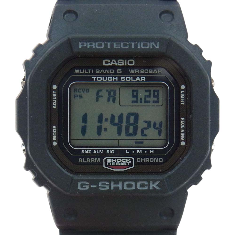 G-SHOCK ジーショック GW-5000 5000 SERIES GW-5000-1JF タフソーラー 時計 ブラック系【極上美品】【中古】