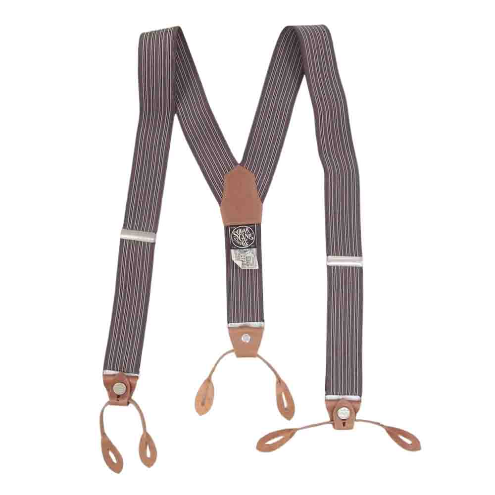 SUGAR CANE シュガーケーン サスペンダー  ブラウン系【中古】