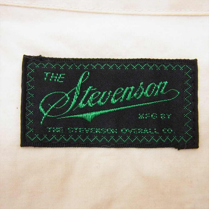 Stevenson Overall Co. スティーブンソンオーバーオール ロングスリーブ 長袖 シャツ オフホワイト系 S【中古】