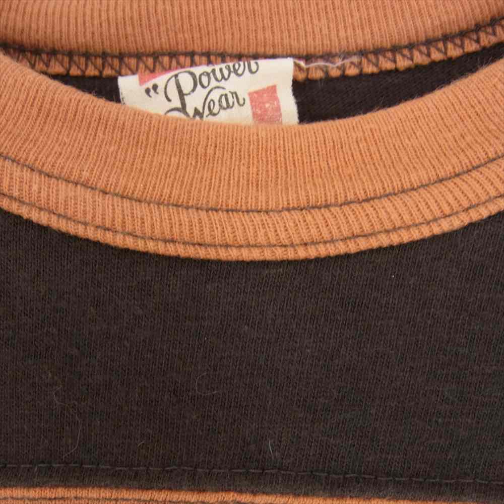 FREEWHEELERS フリーホイーラーズ BRUTE BITE ブルートバイト Tシャツ オレンジ系 S【中古】