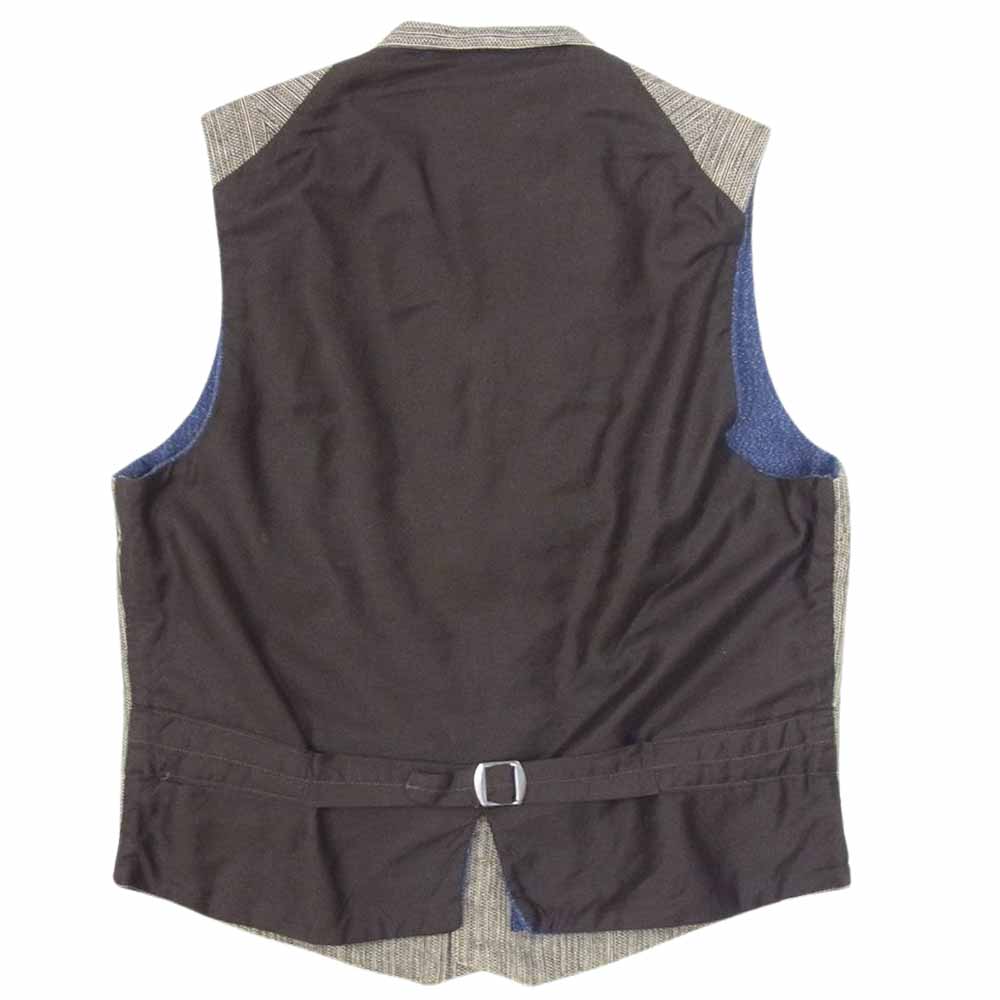 SUGAR CANE シュガーケーン SC12926 × Mister Freedom 12oz Gray Canvas EL GRINGO ベスト グレー系 36【中古】