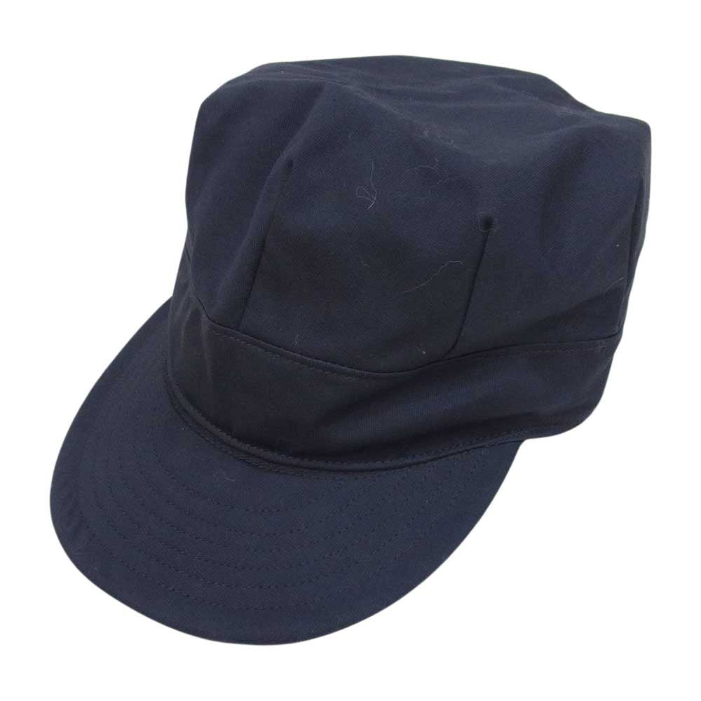 FREEWHEELERS フリーホイーラーズ MILIRARY UTILITY CAP ミリタリーユーティリティー キャップ 帽子 ネイビー系【中古】