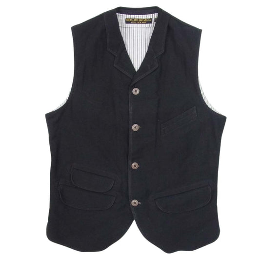 FREEWHEELERS フリーホイーラーズ JACKSON VEST ジャクソン ベスト ブラック系 38【中古】