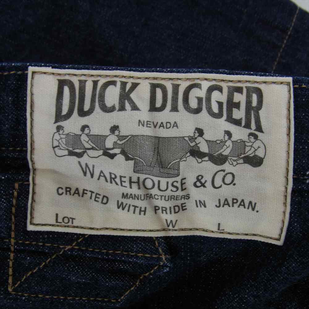 WAREHOUSE ウエアハウス DUCK DIGGER WAISTOVERALL シンチバック
