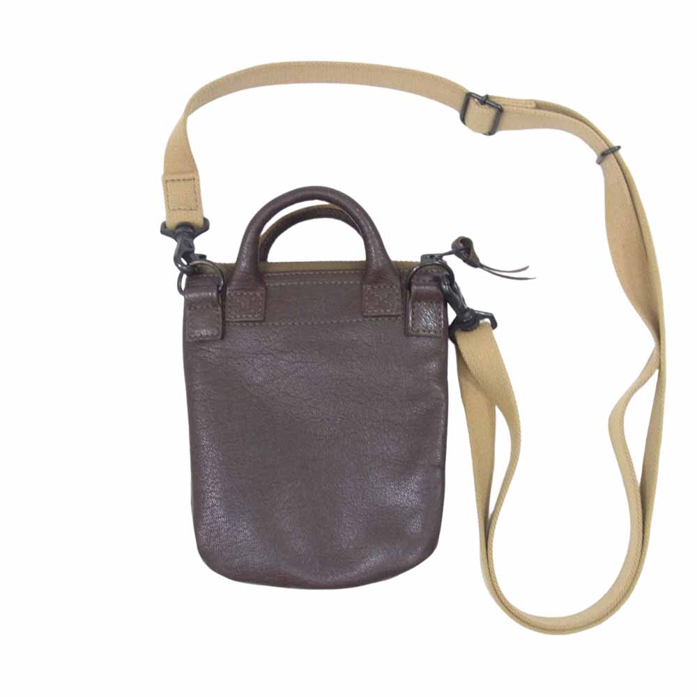 TOY'S McCOY トイズマッコイ LEATHER HELMET BAG MINI レザー ヘルメット バッグ ミニ ショルダー ブラウン系【中古】