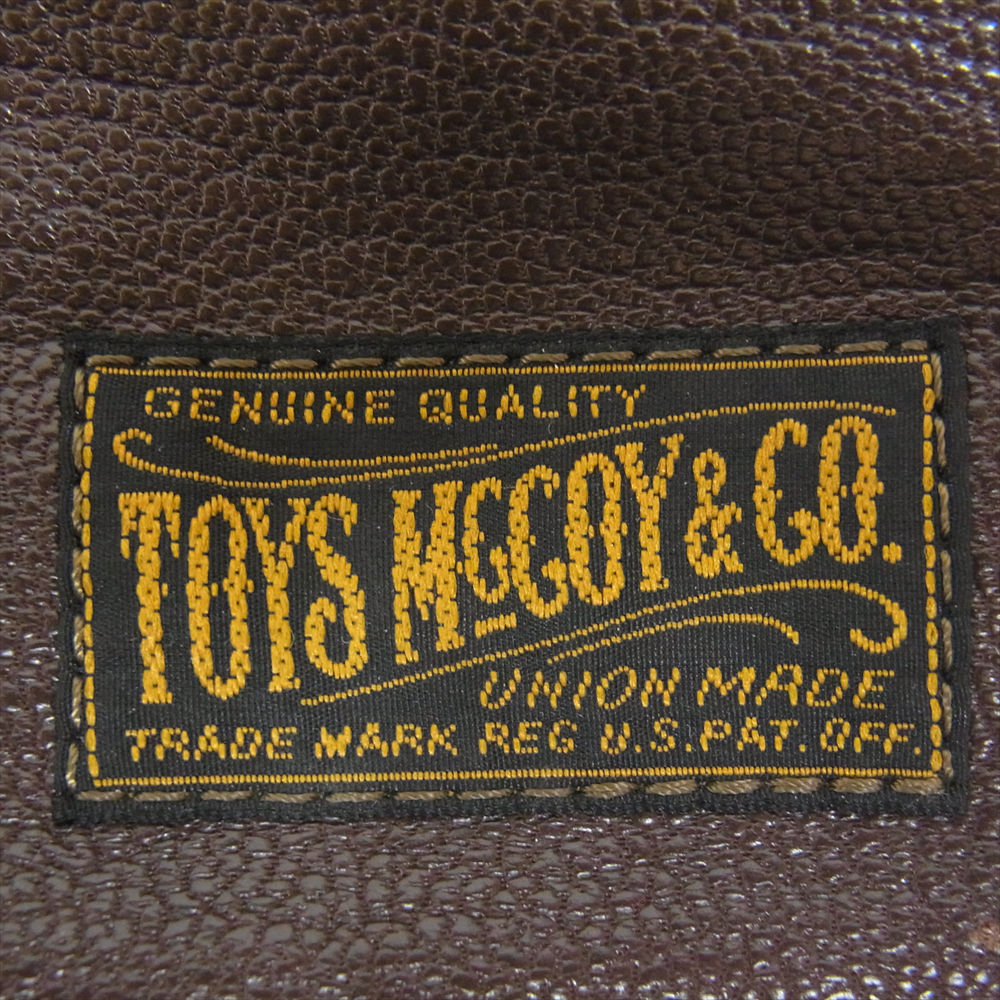TOY'S McCOY トイズマッコイ LEATHER HELMET BAG MINI レザー ヘルメット バッグ ミニ ショルダー ブラウン系【中古】