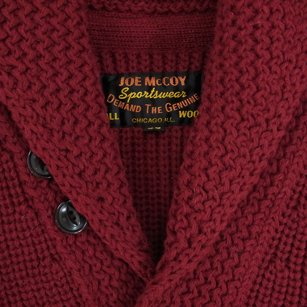THE REAL McCOY'S   SHAWL COLLAR CARDIGAN