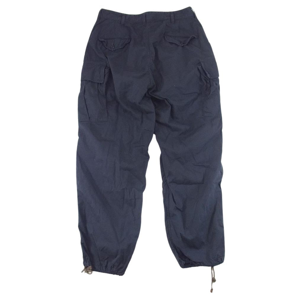 FREEWHEELERS フリーホイーラーズ Jungle Fatigues ジャングル ファティーグ ミリタリー パンツ ネイビー系 30/34【中古】